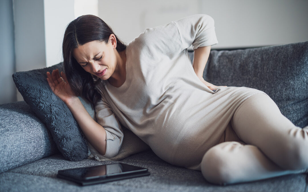 Are there treatments that may alleviate hip pain during pregnancy?